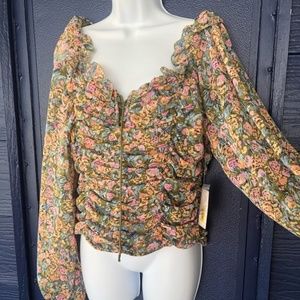 Brand New FREE PEOPLE Sexy Lace-up Corset Type Top 💥💥💥💥